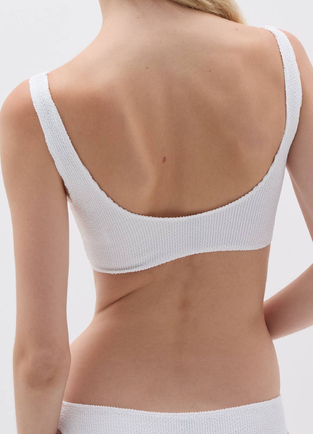 Ovs Bralette Bikini Con Trama Ondulata