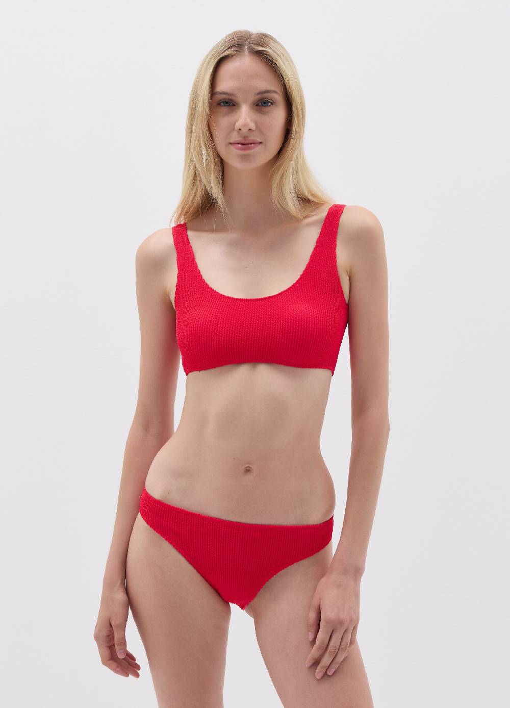 Ovs Bralette bikini con trama ondulata