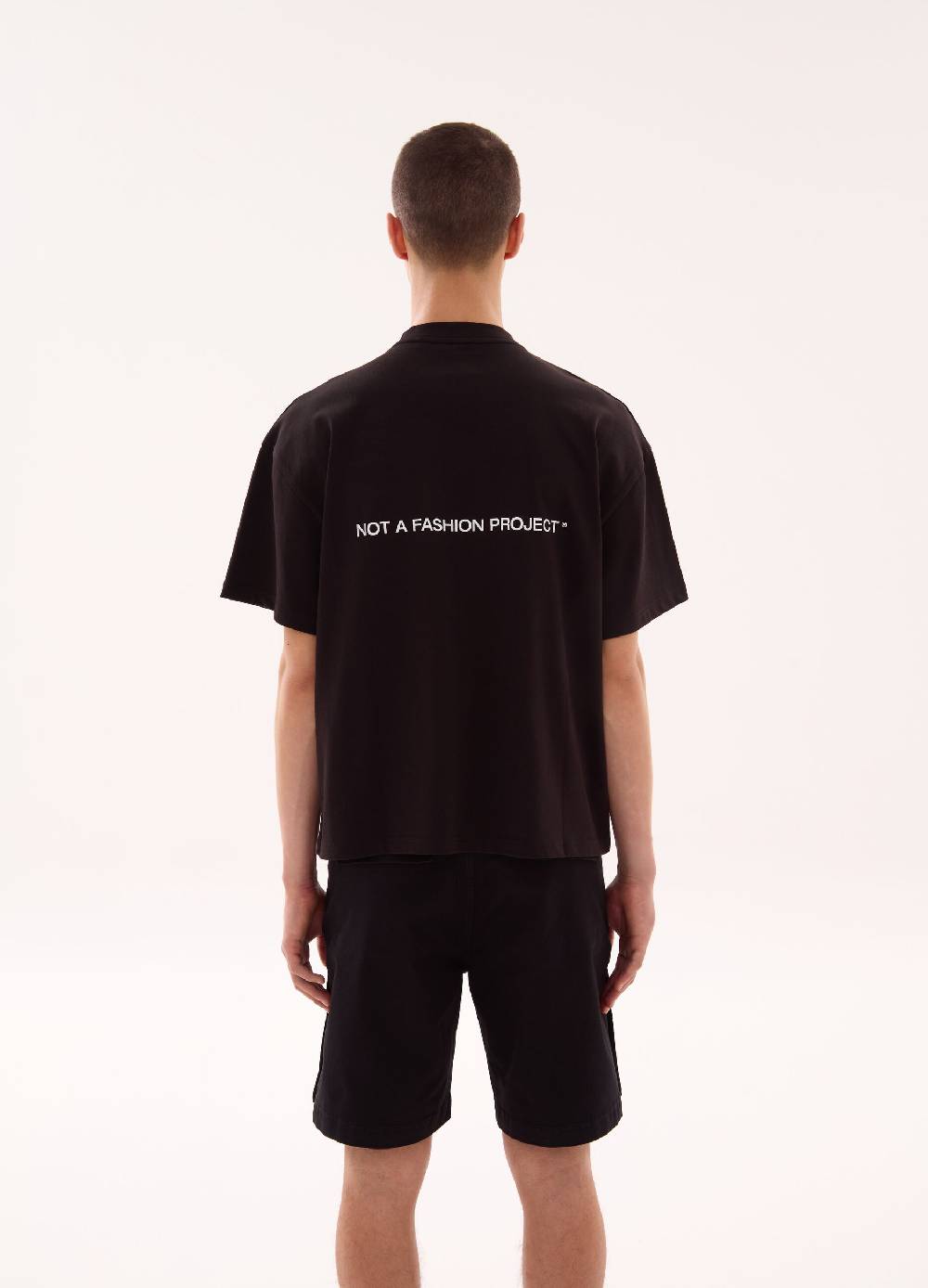 Ovs Branding Cargo T-shirt Black