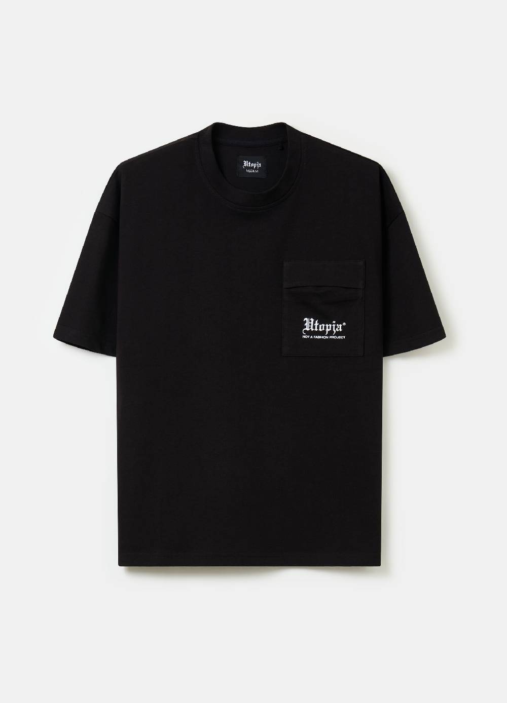 Ovs Branding Cargo T-shirt Black