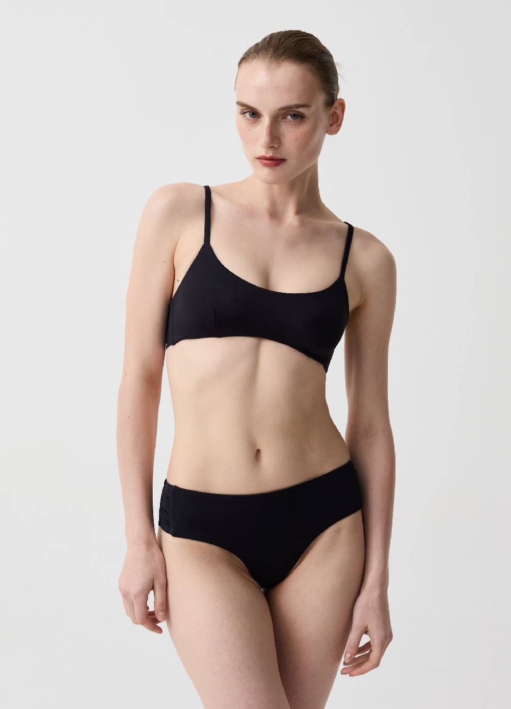 Ovs Brasiliano bikini con dettaglio plissettato