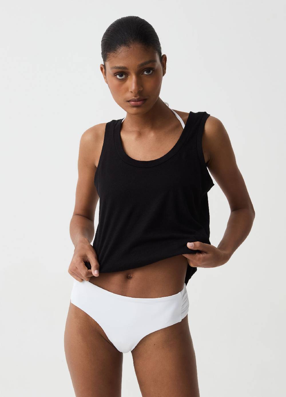 Ovs Brasiliano bikini con dettaglio plissettato