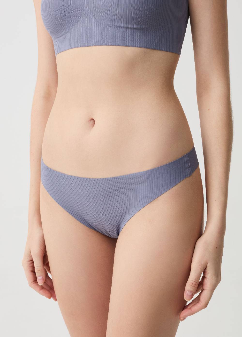 Ovs Brasiliano In Microfibra A Costine The Nude