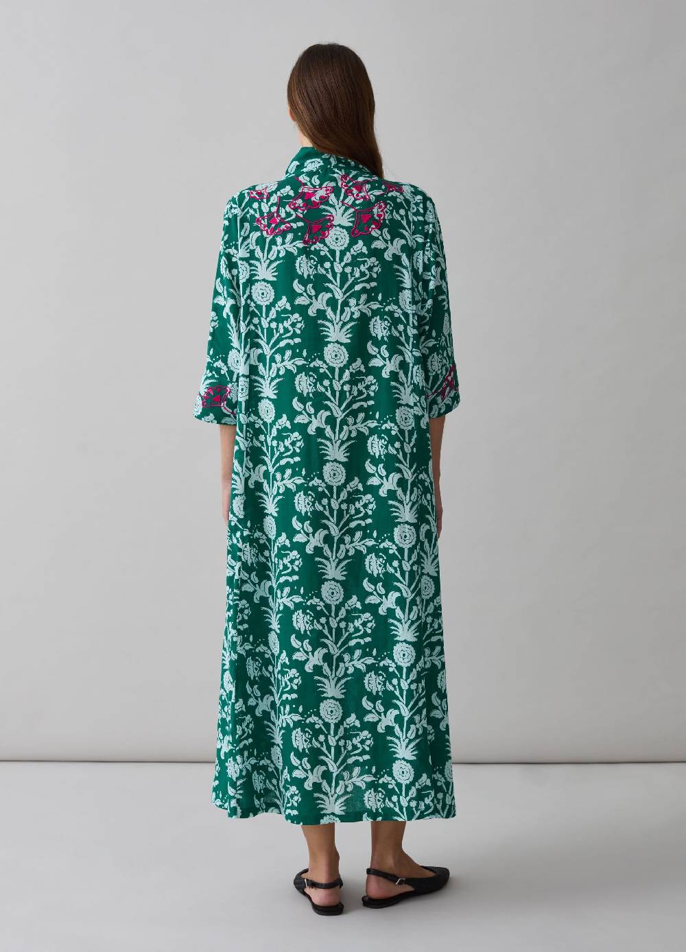 Ovs Caftano Copri Costume Stampato Con Ricami