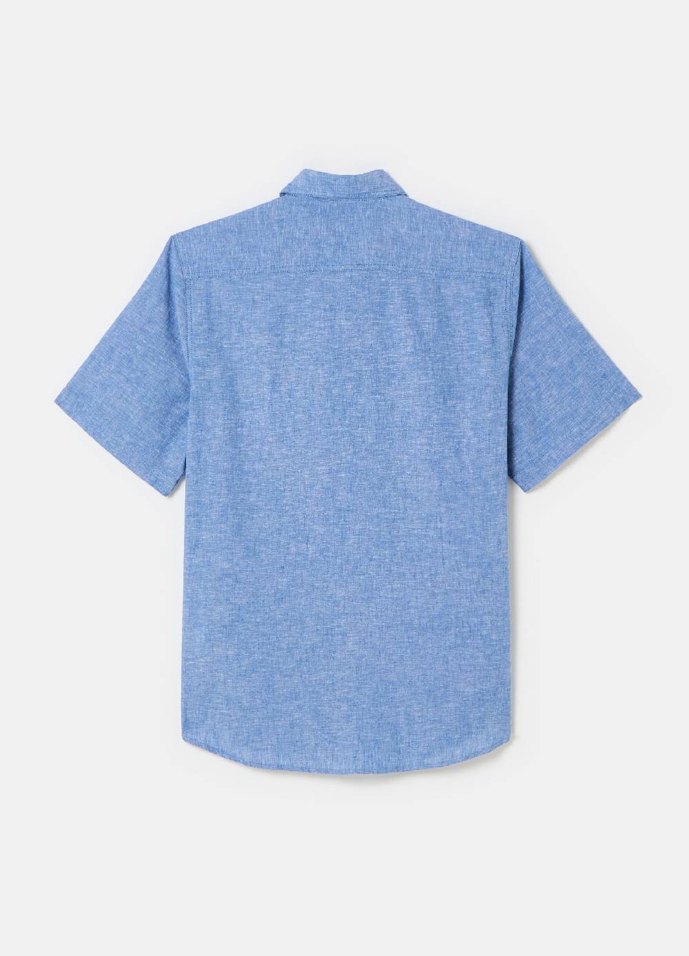 Ovs Camicia A Maniche Corte Chambray