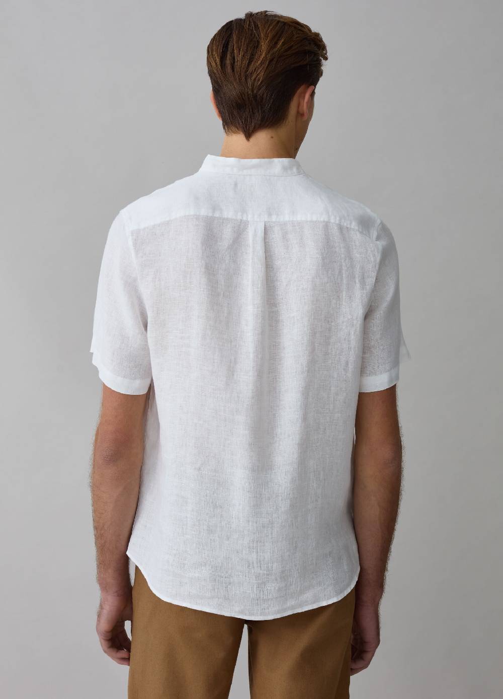 Ovs Camicia A Maniche Corte Collo Alla Coreana