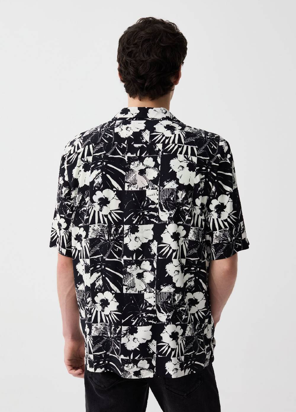 Ovs Camicia A Maniche Corte Con Stampa Fiori