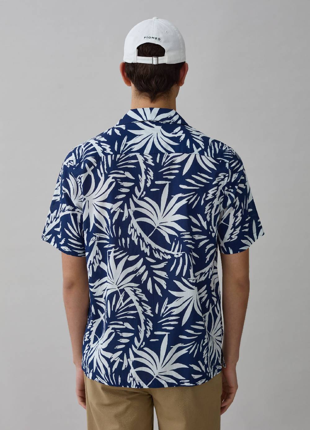 Ovs Camicia A Maniche Corte Con Stampa Palme