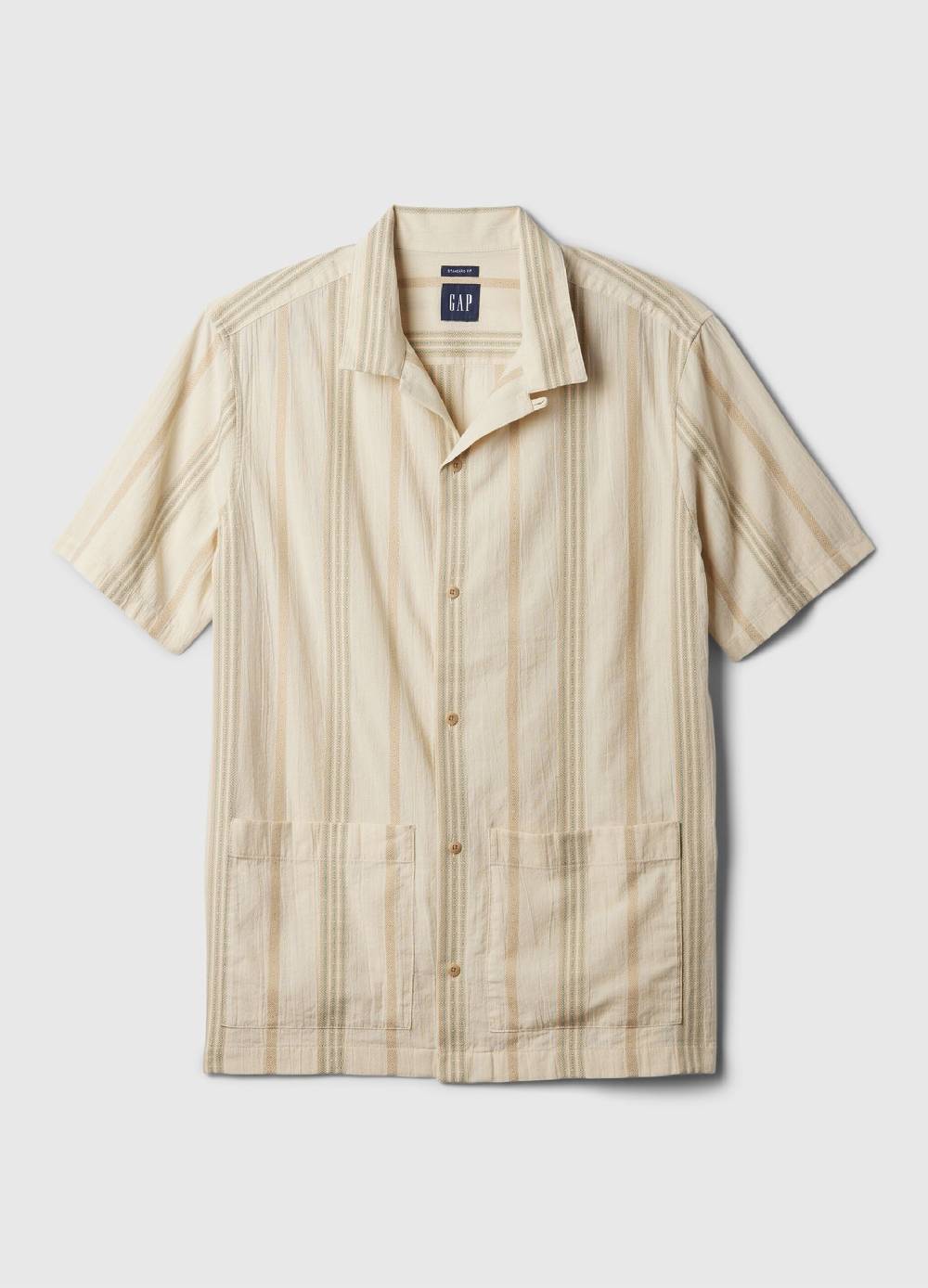 Ovs Camicia A Maniche Corte Con Tasche