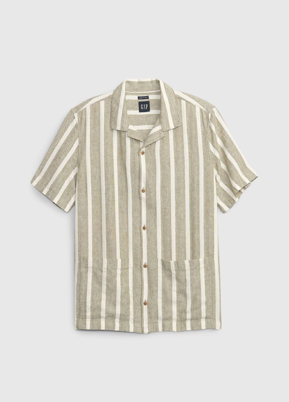 Ovs Camicia A Maniche Corte Con Tasche