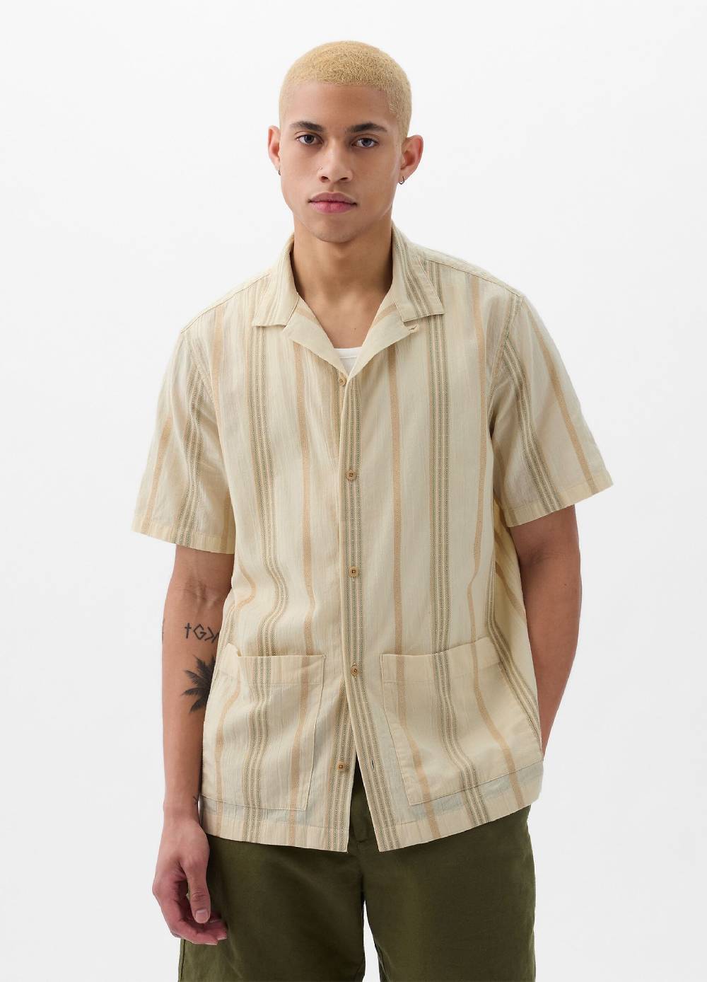 Ovs Camicia a maniche corte con tasche