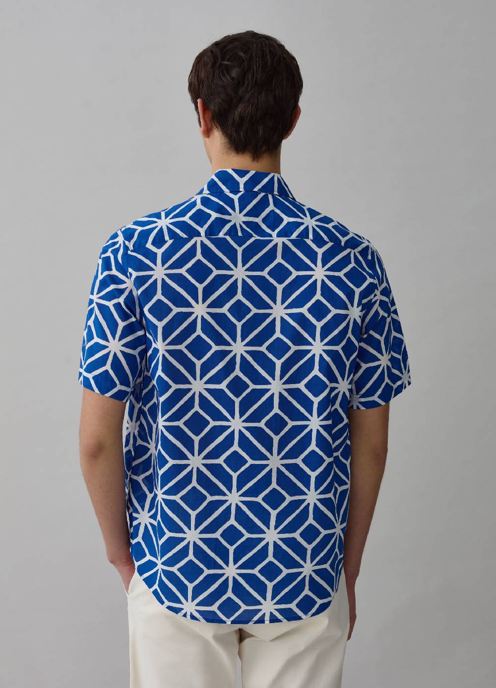 Ovs Camicia A Maniche Corte Disegno A Rombi