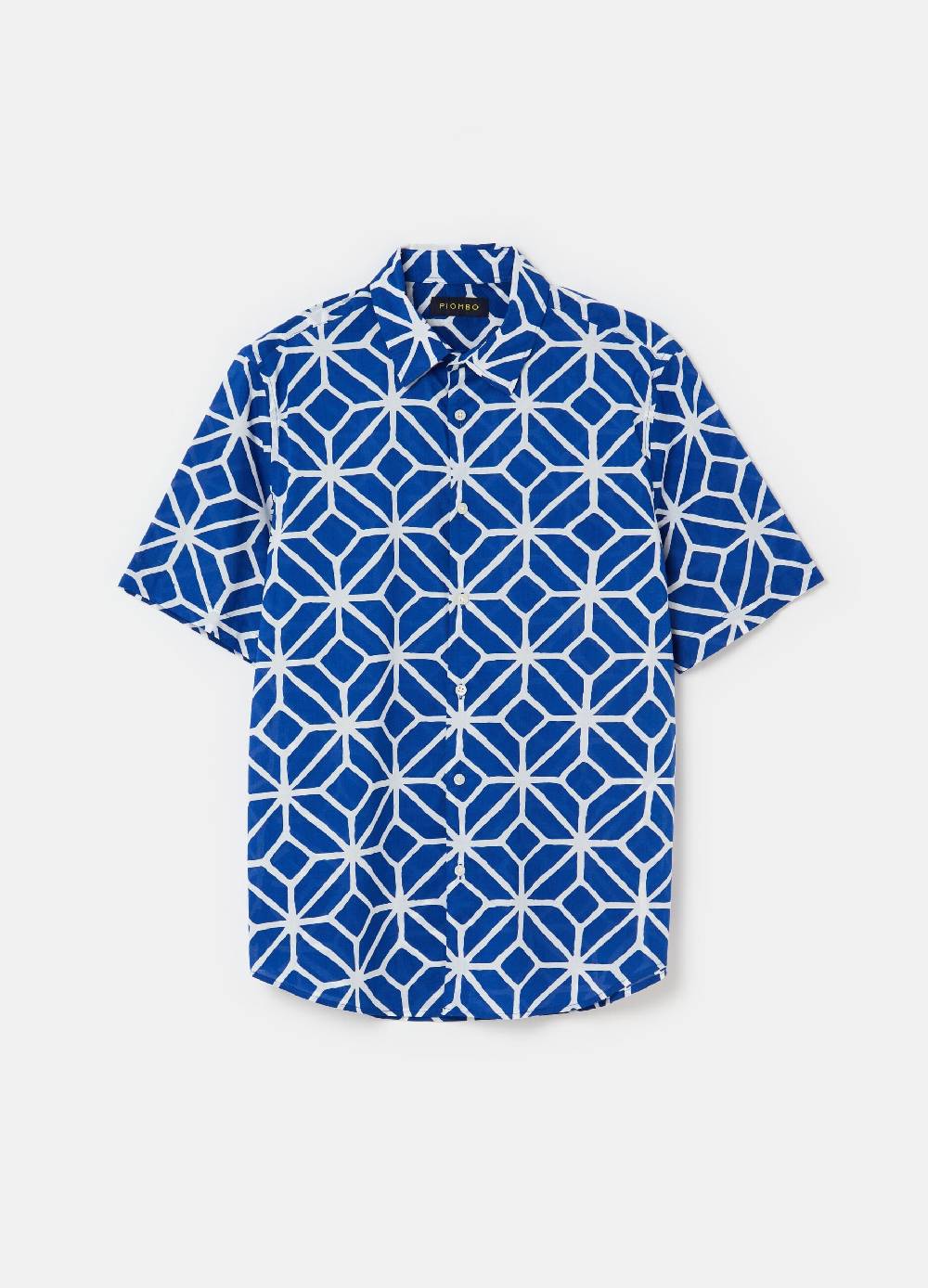 Ovs Camicia A Maniche Corte Disegno A Rombi