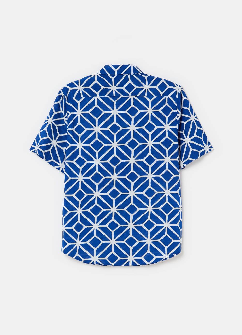 Ovs Camicia A Maniche Corte Disegno A Rombi