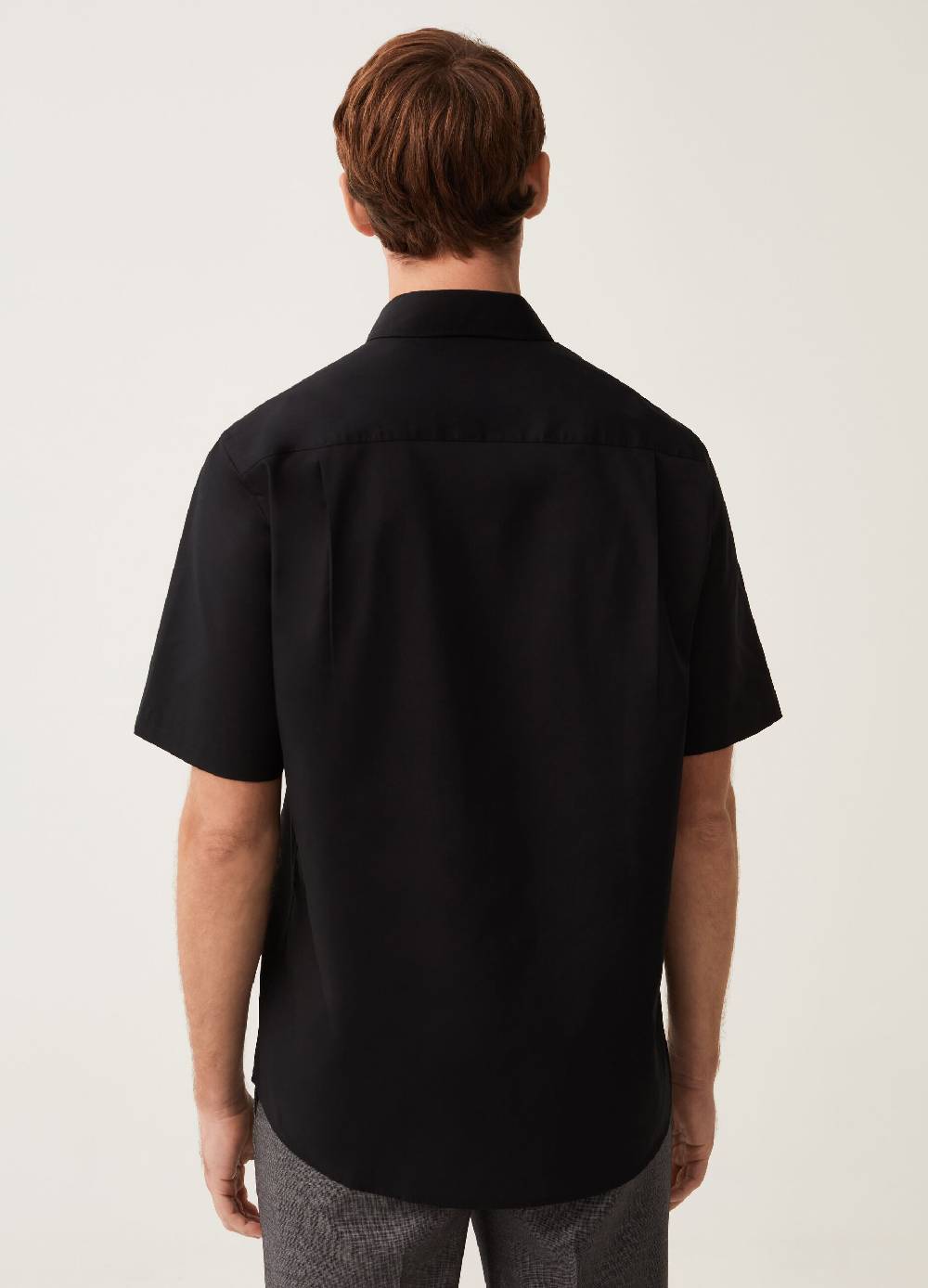 Ovs Camicia A Maniche Corte Easy Iron