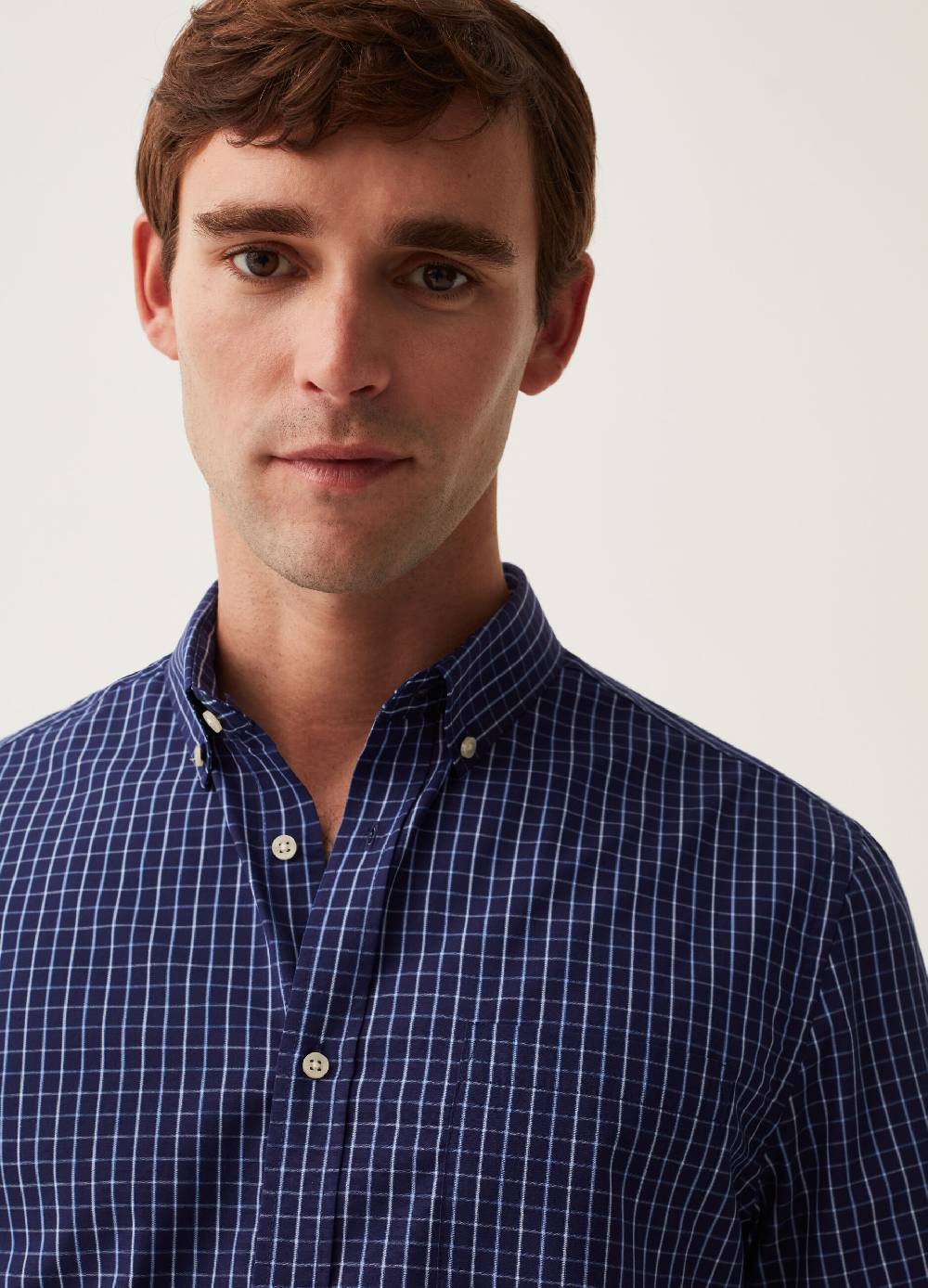 Ovs Camicia A Maniche Corte Easy Iron A Quadretti