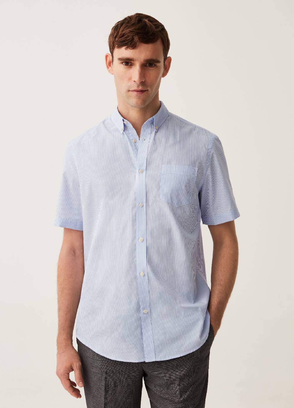 Ovs Camicia a maniche corte easy iron