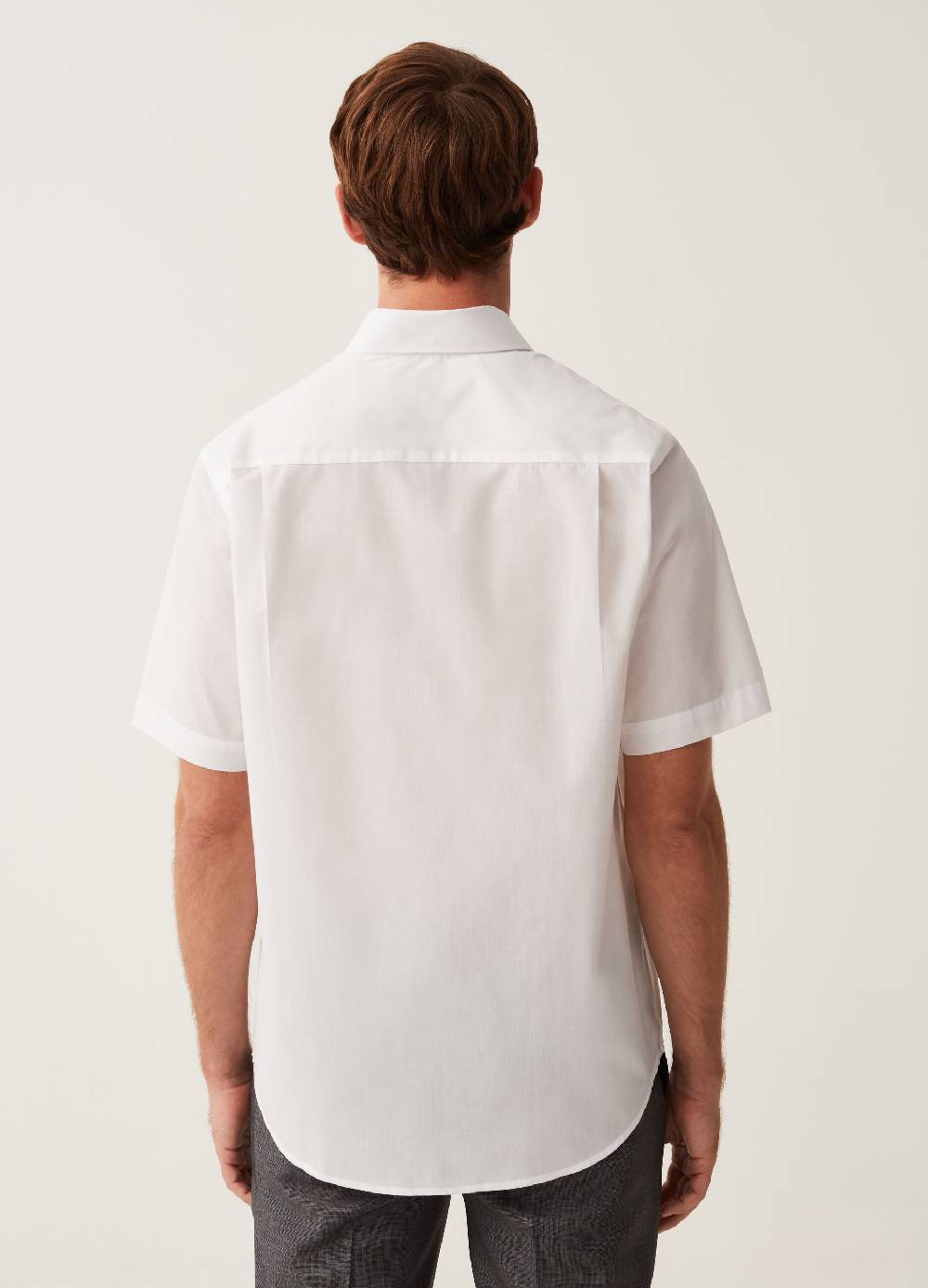 Ovs Camicia A Maniche Corte Easy Iron