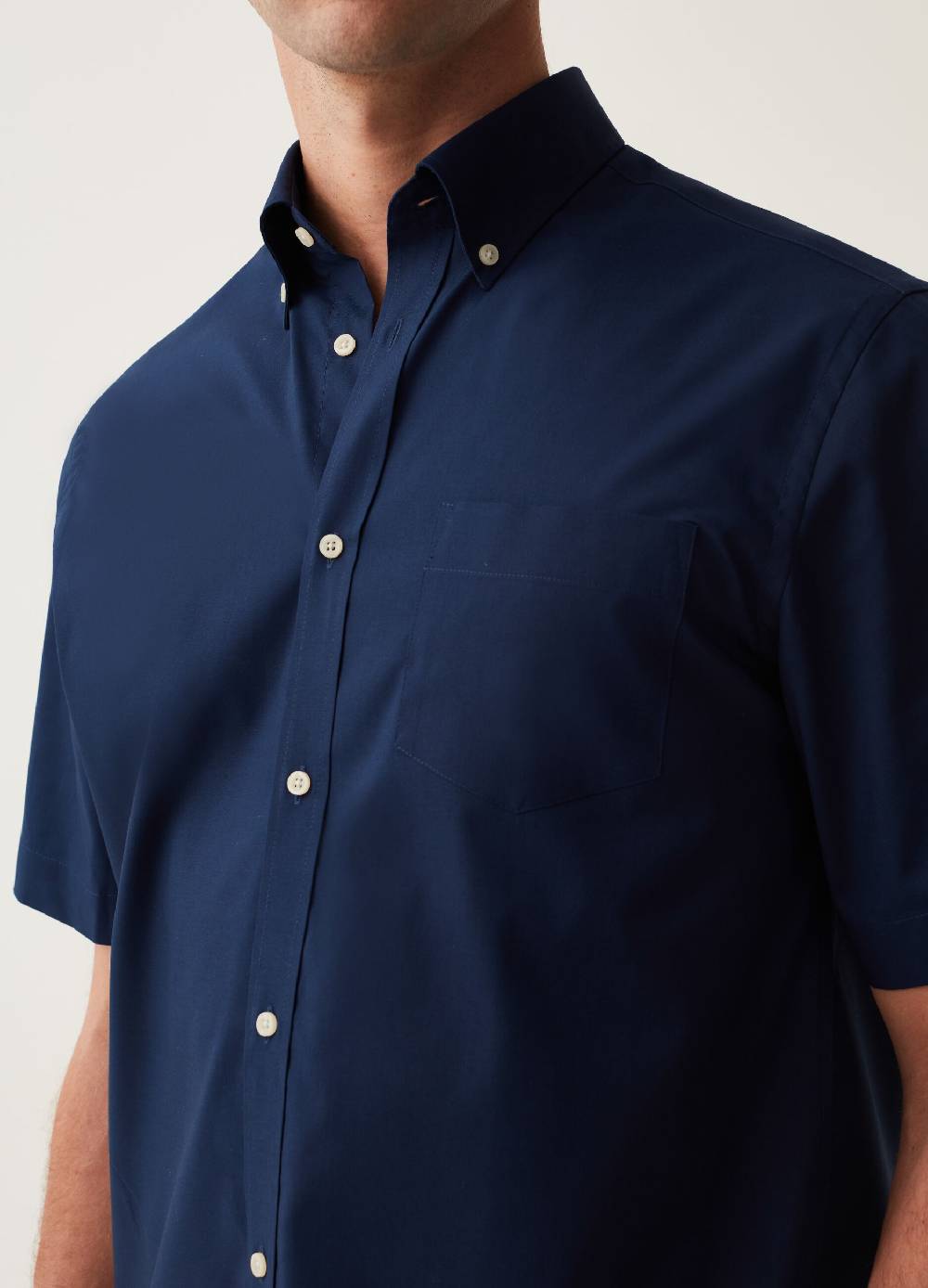 Ovs Camicia A Maniche Corte Easy Iron