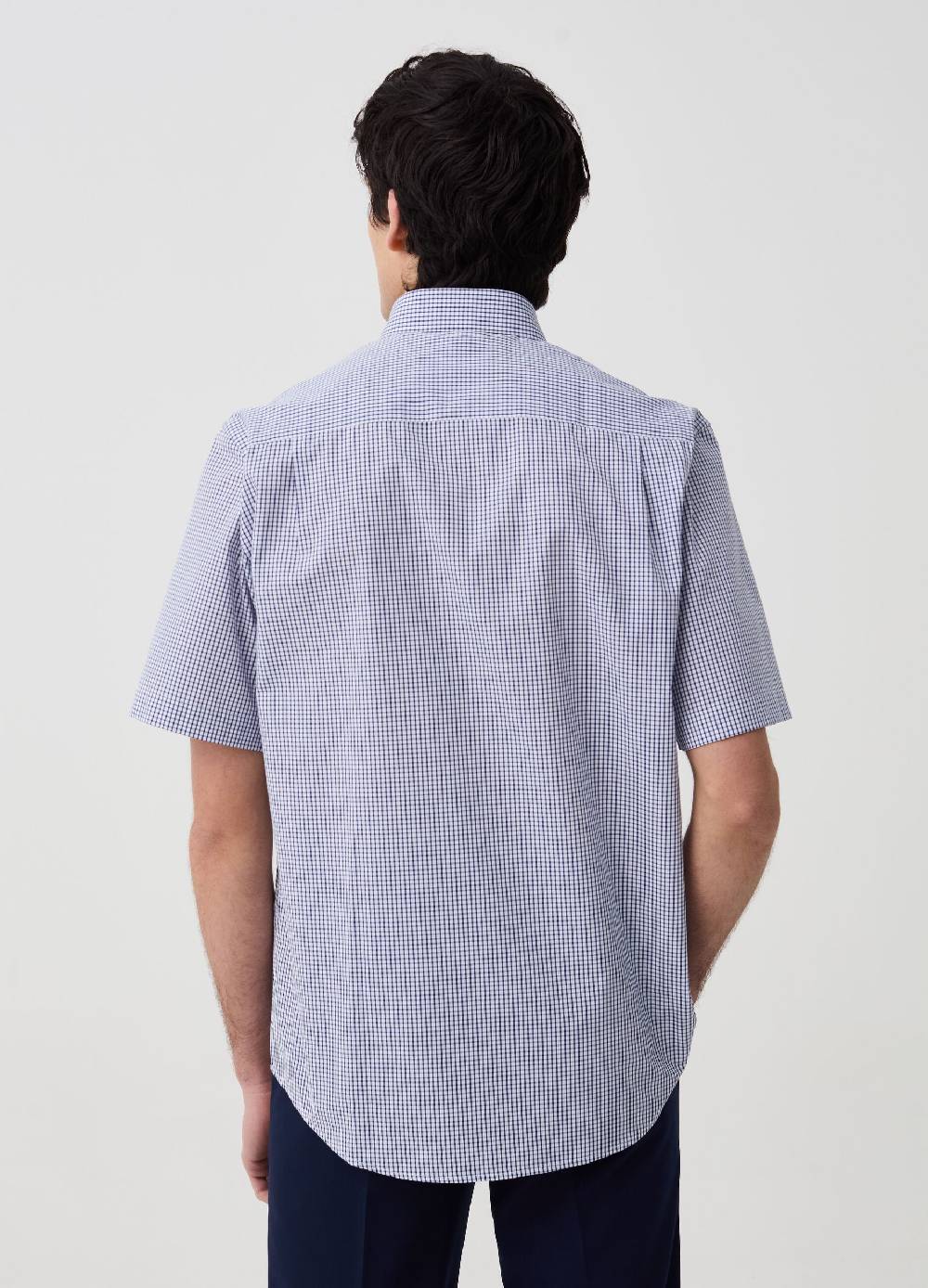 Ovs Camicia A Maniche Corte Fantasia A Quadretti
