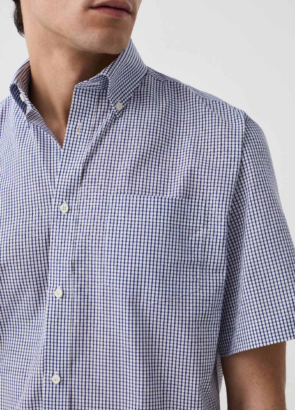 Ovs Camicia A Maniche Corte Fantasia A Quadretti