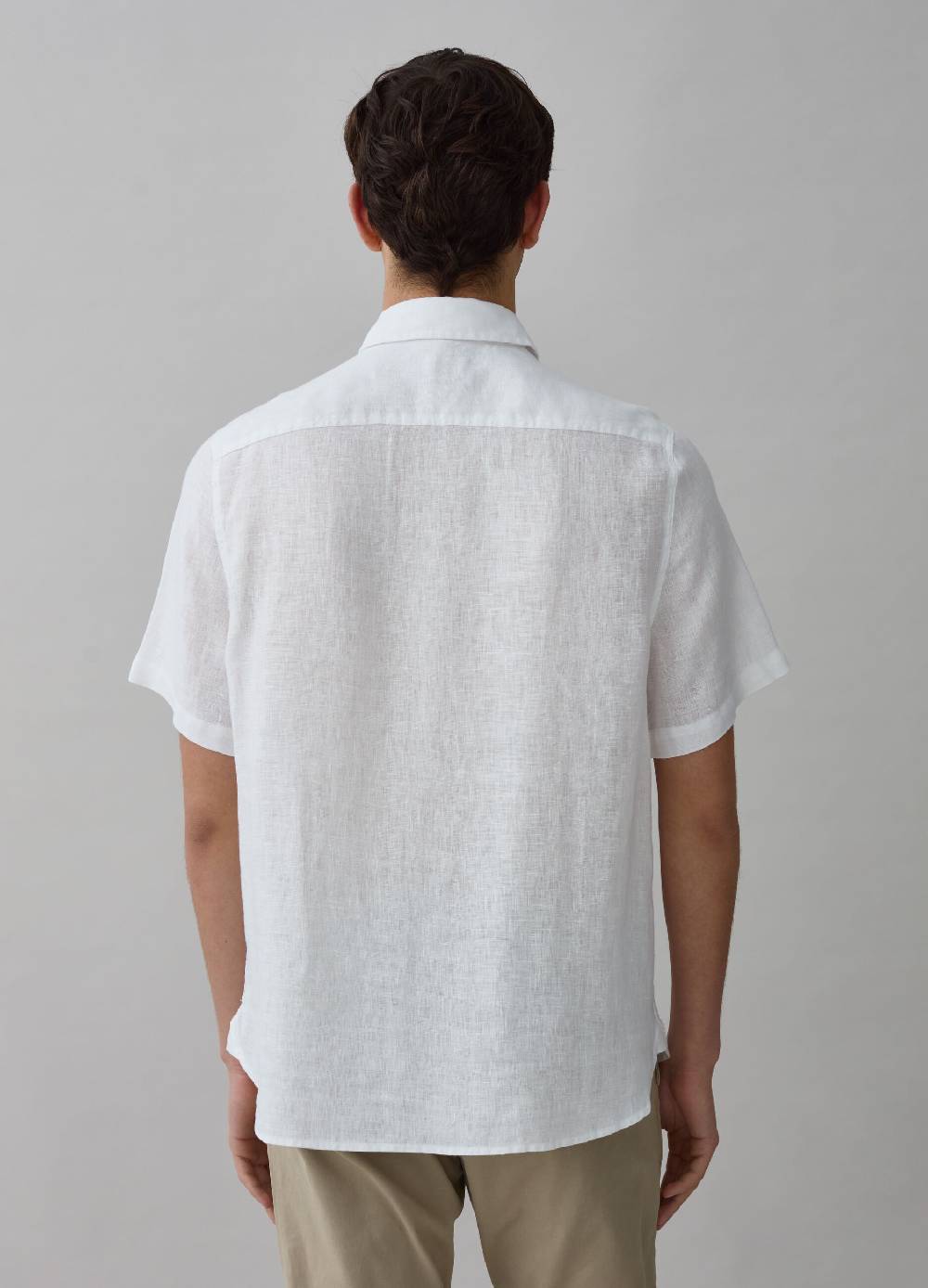 Ovs Camicia A Maniche Corte In Lino