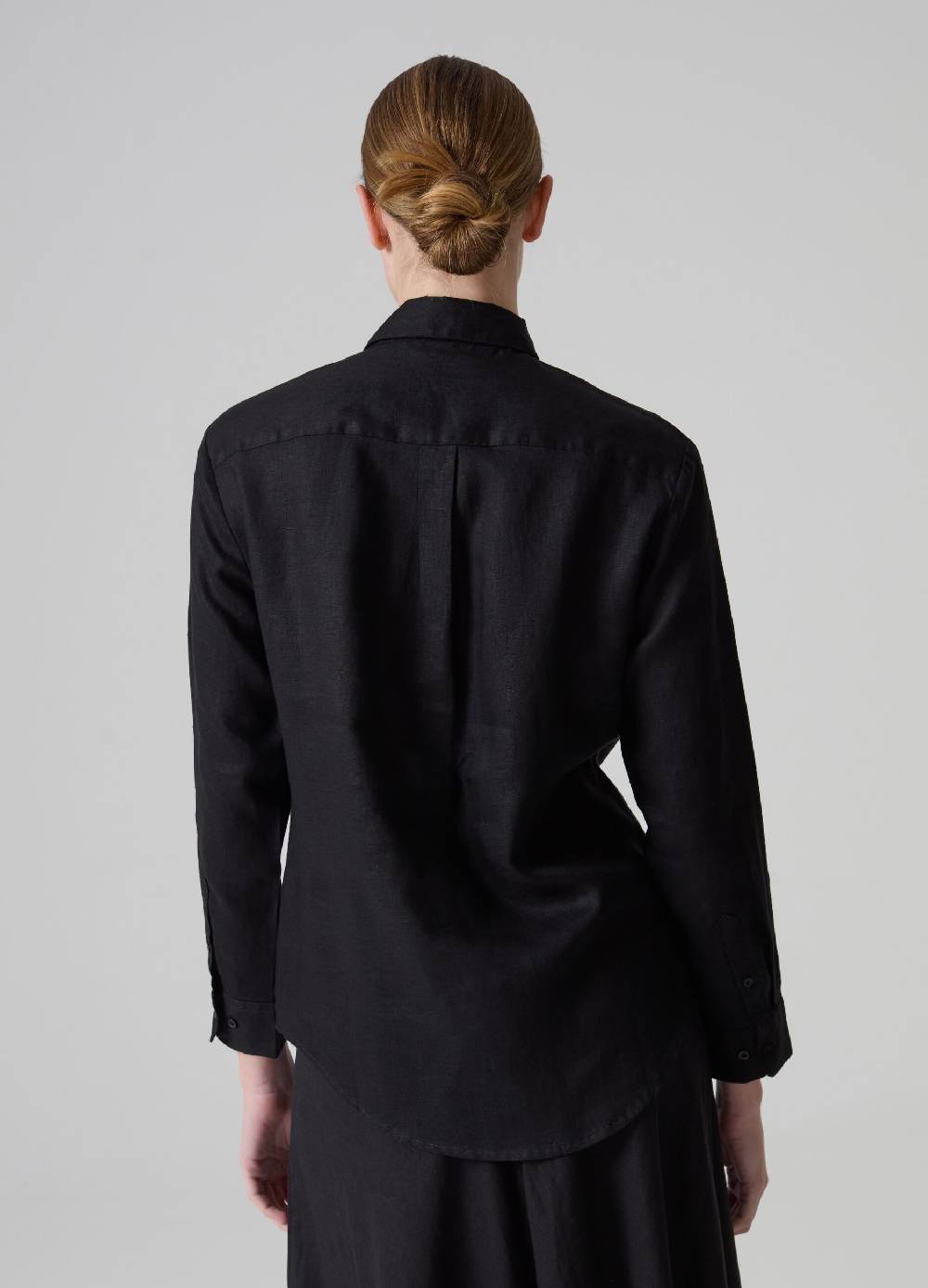 Ovs Camicia A Maniche Corte In Lino Con Taschini