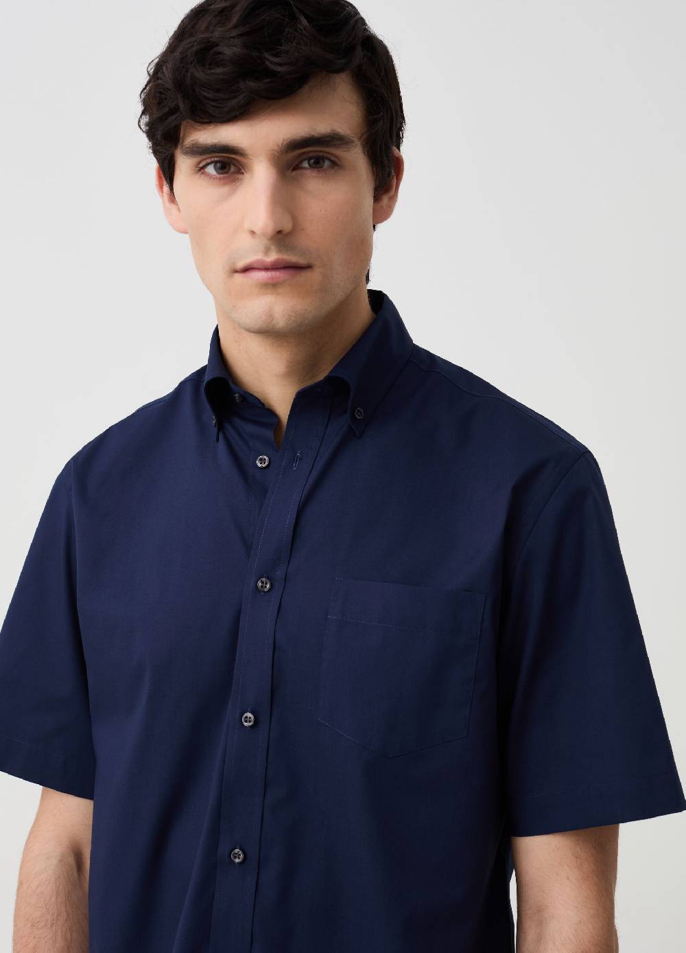 Ovs Camicia A Maniche Corte Regular Fit