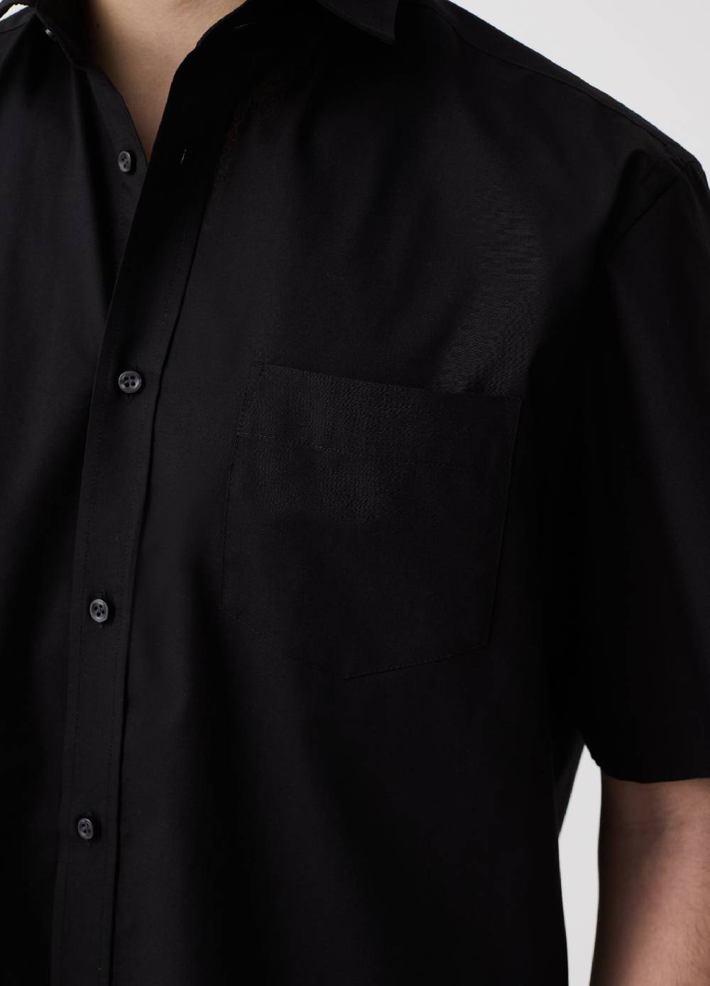 Ovs Camicia A Maniche Corte Regular Fit Con Tasca