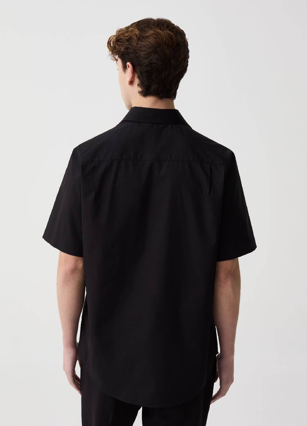 Ovs Camicia A Maniche Corte Regular Fit Con Tasca