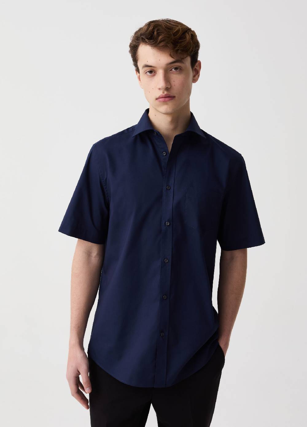 Ovs Camicia a maniche corte regular fit con tasca