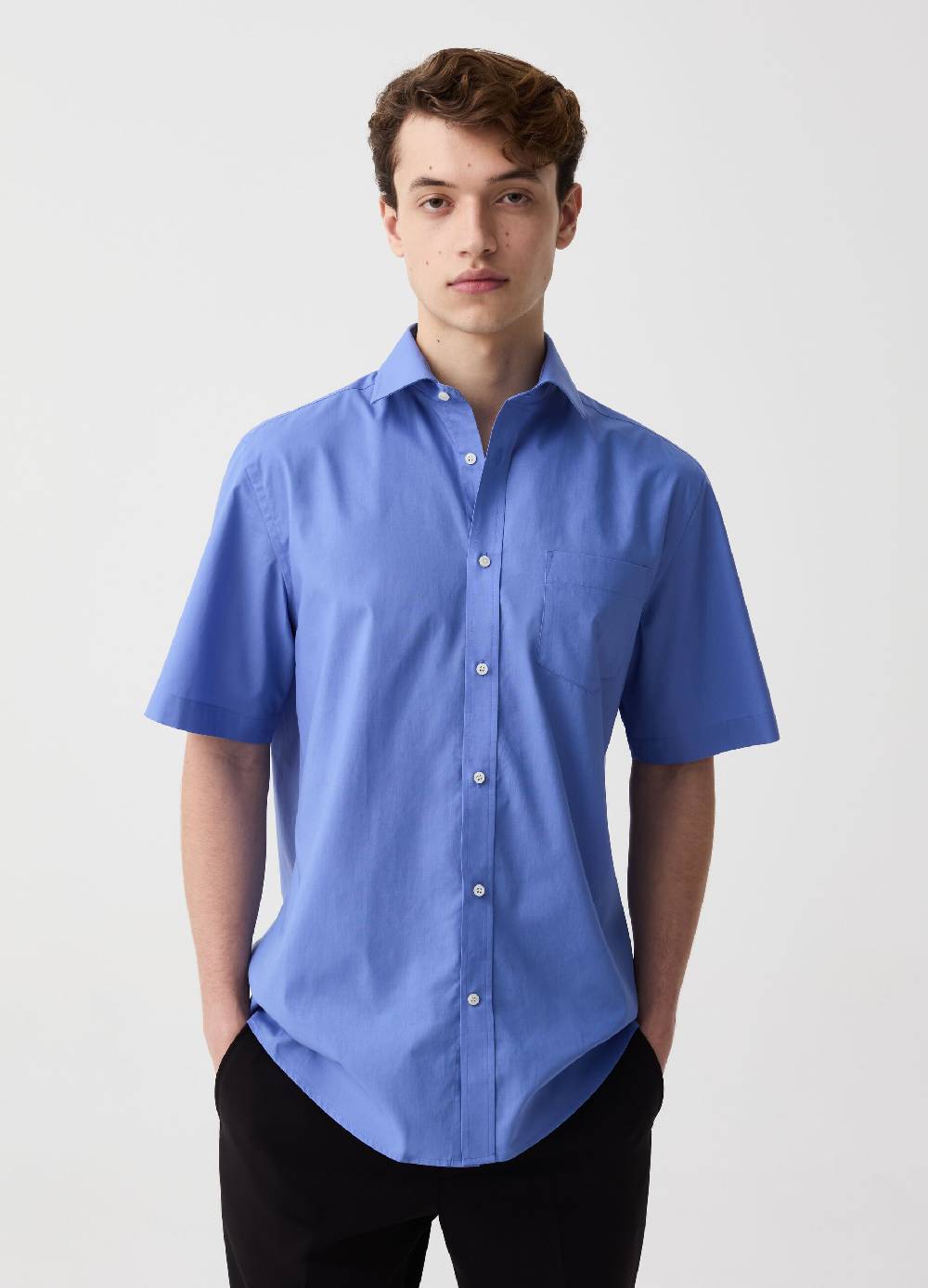 Ovs Camicia a maniche corte regular fit con tasca