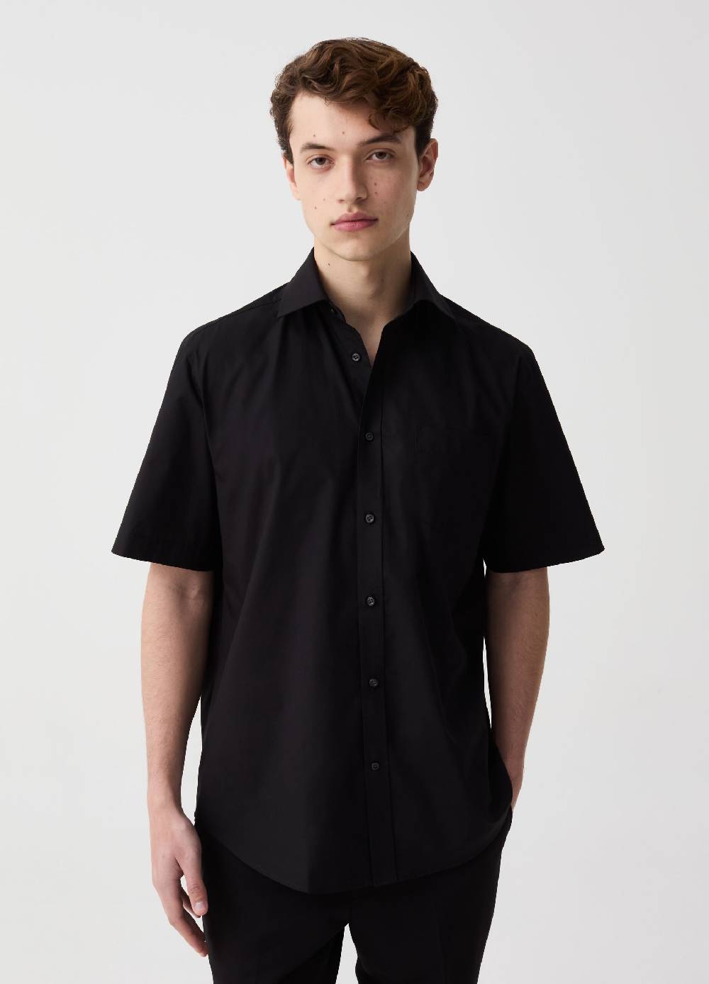 Ovs Camicia a maniche corte regular fit con tasca