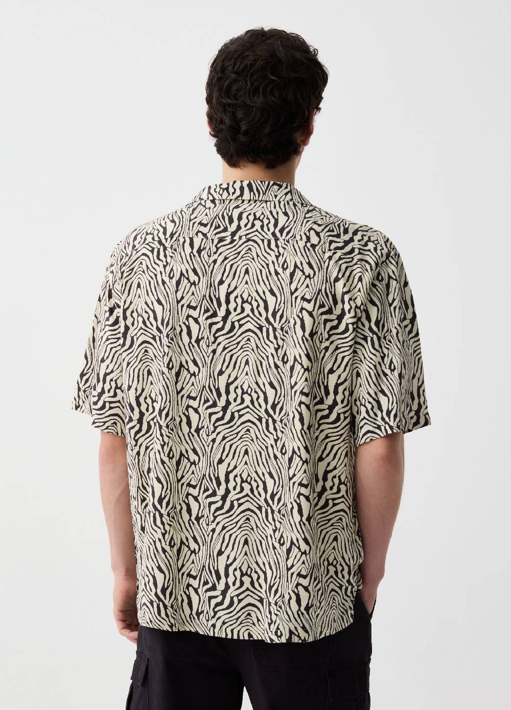 Ovs Camicia A Maniche Corte Stampa Animalier