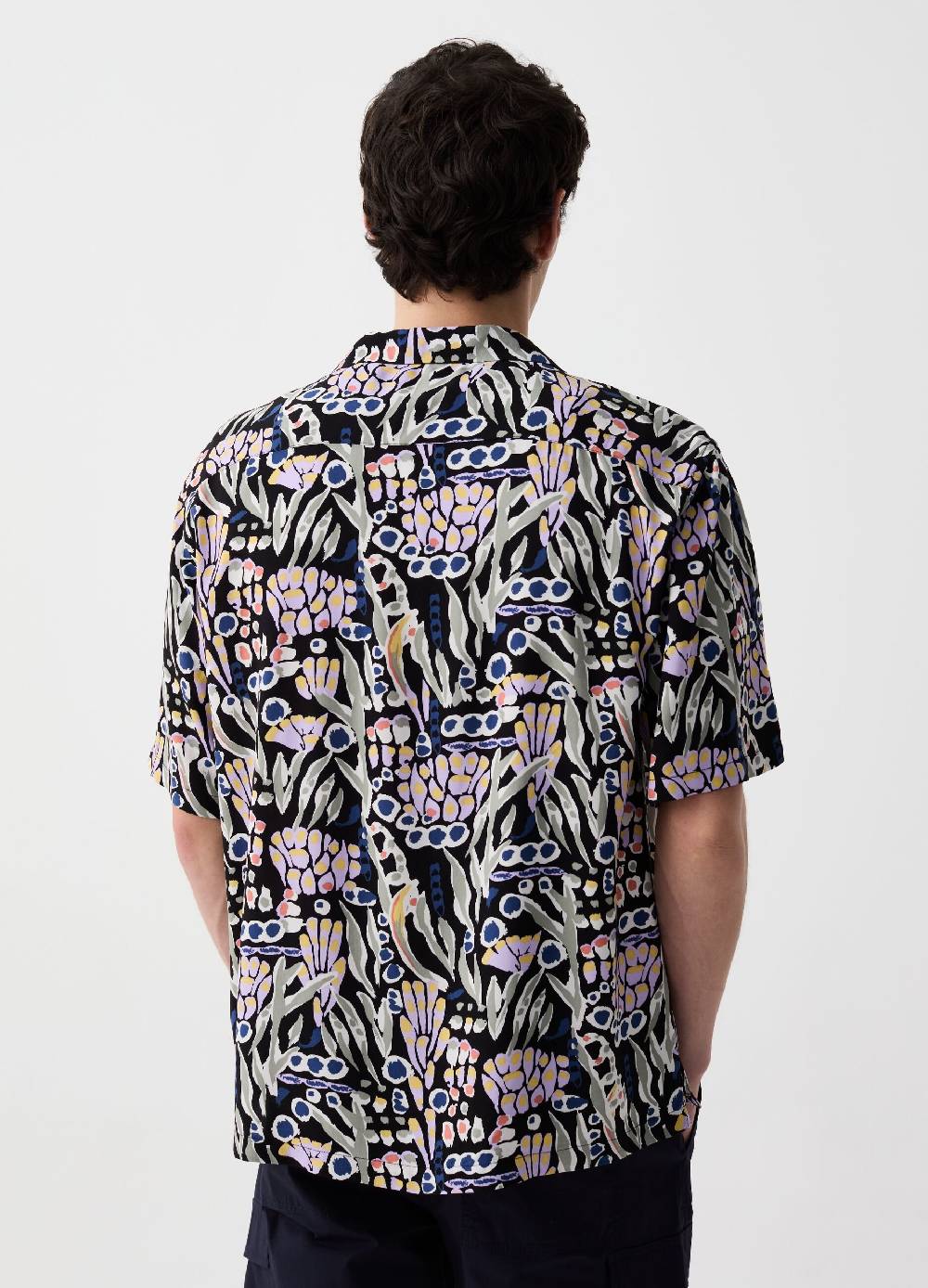 Ovs Camicia A Maniche Corte Stampa Floreale