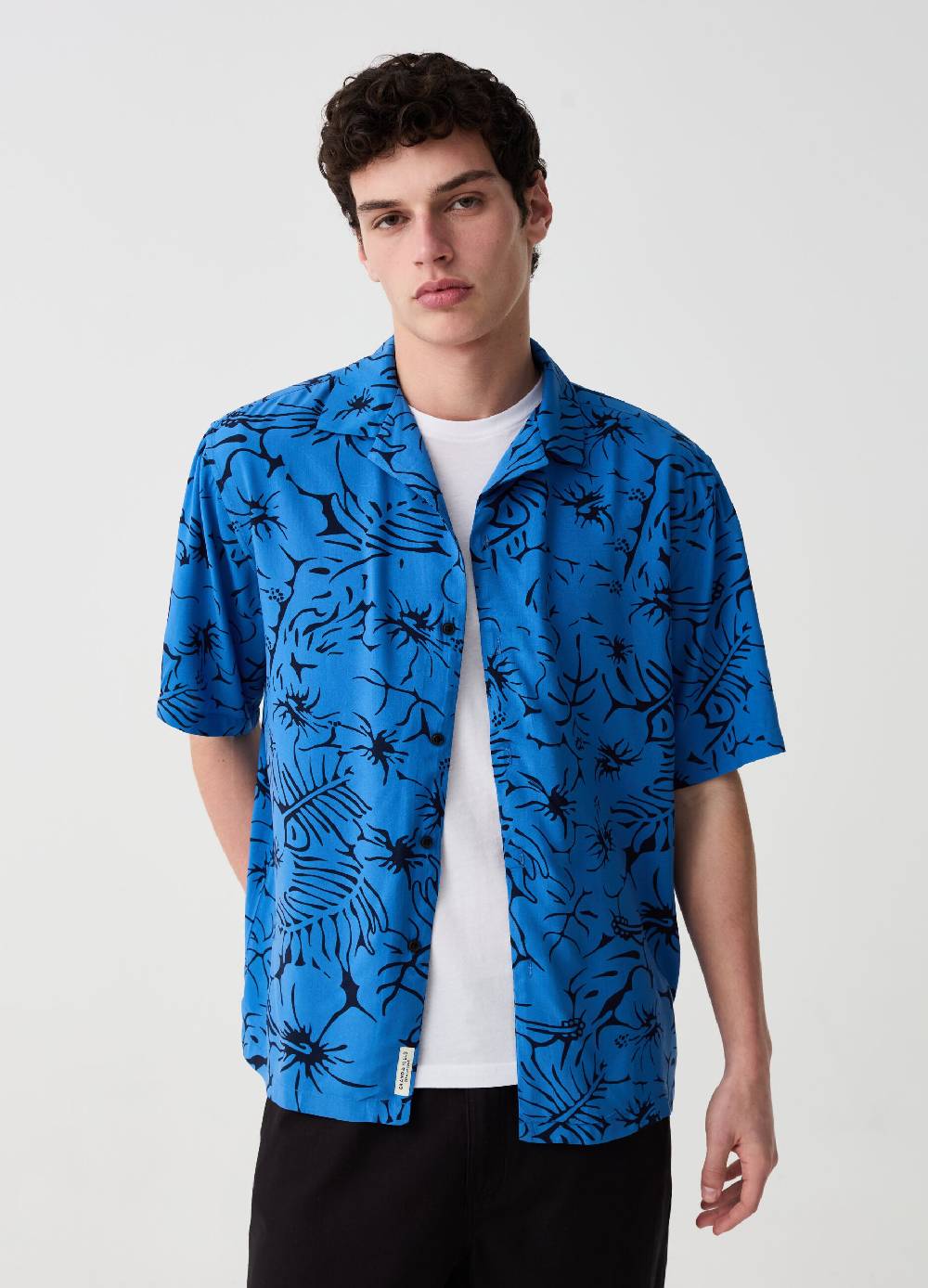 Ovs Camicia a maniche corte stampa floreale