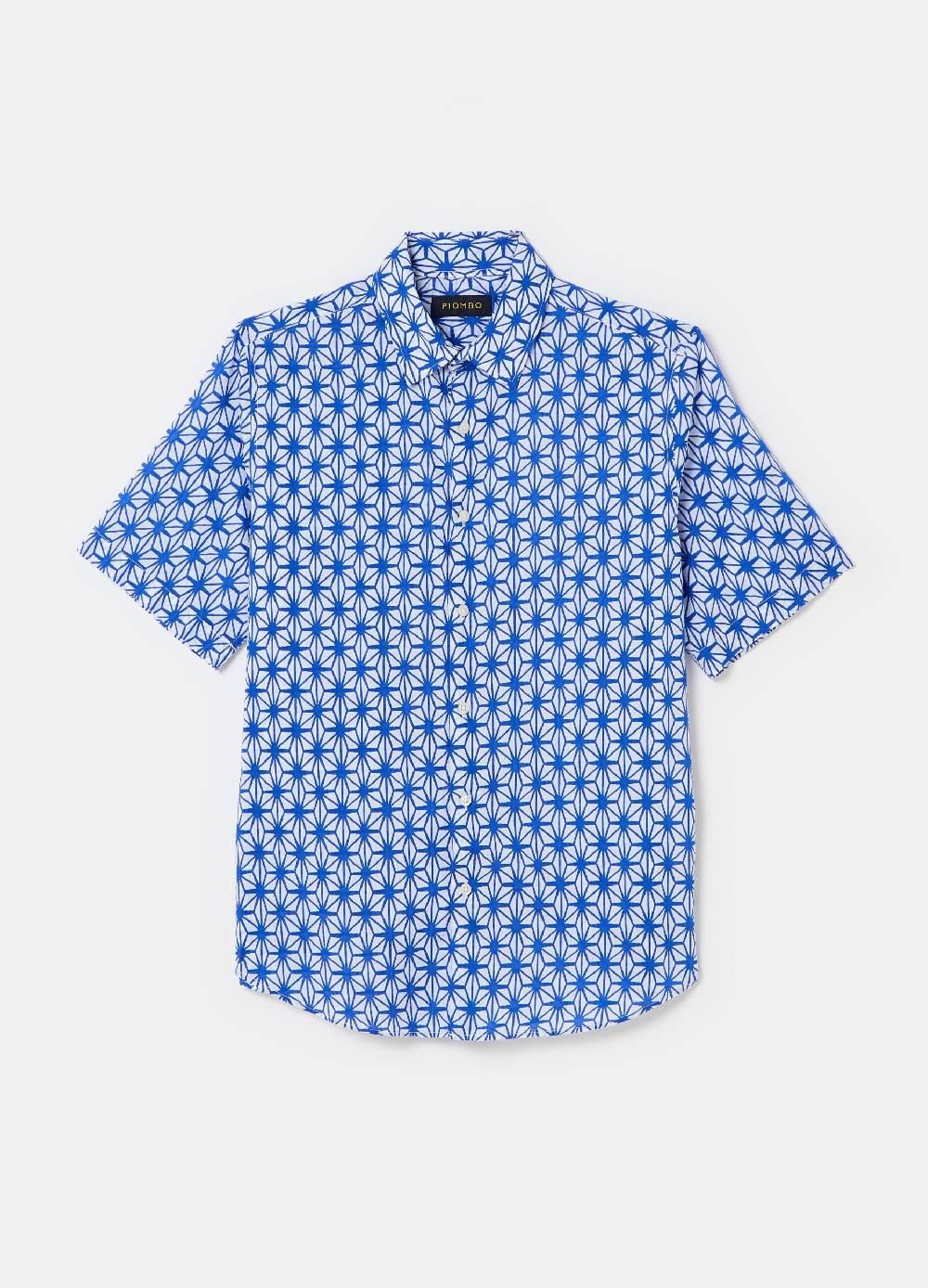 Ovs Camicia A Maniche Corte Stampa Geometrica