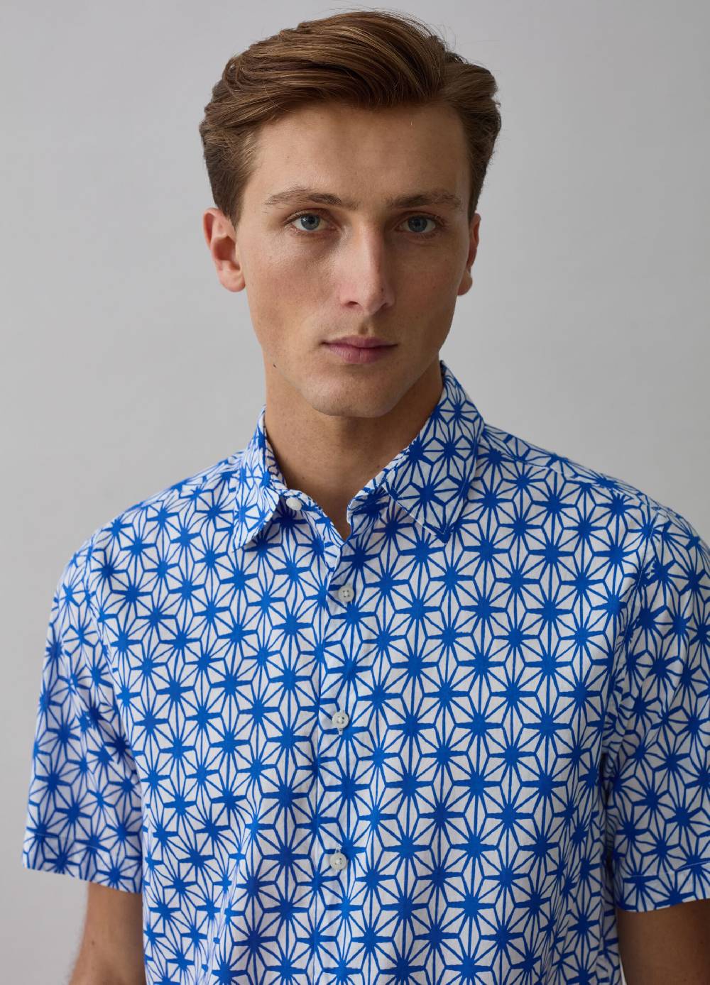 Ovs Camicia a maniche corte stampa geometrica