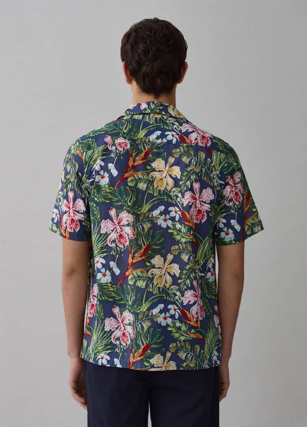 Ovs Camicia A Maniche Corte Stampa Hawaiana
