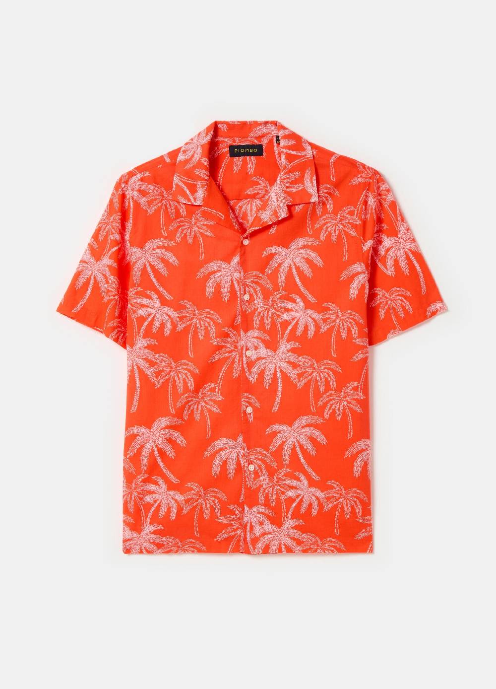 Ovs Camicia A Maniche Corte Stampa Palme