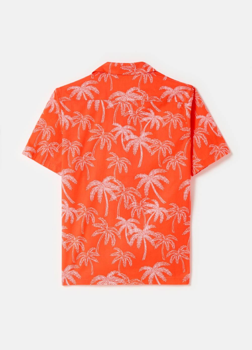 Ovs Camicia A Maniche Corte Stampa Palme