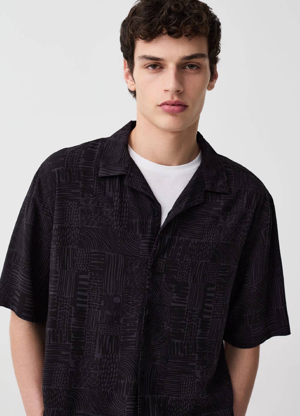 Ovs Camicia A Maniche Corte Stampata