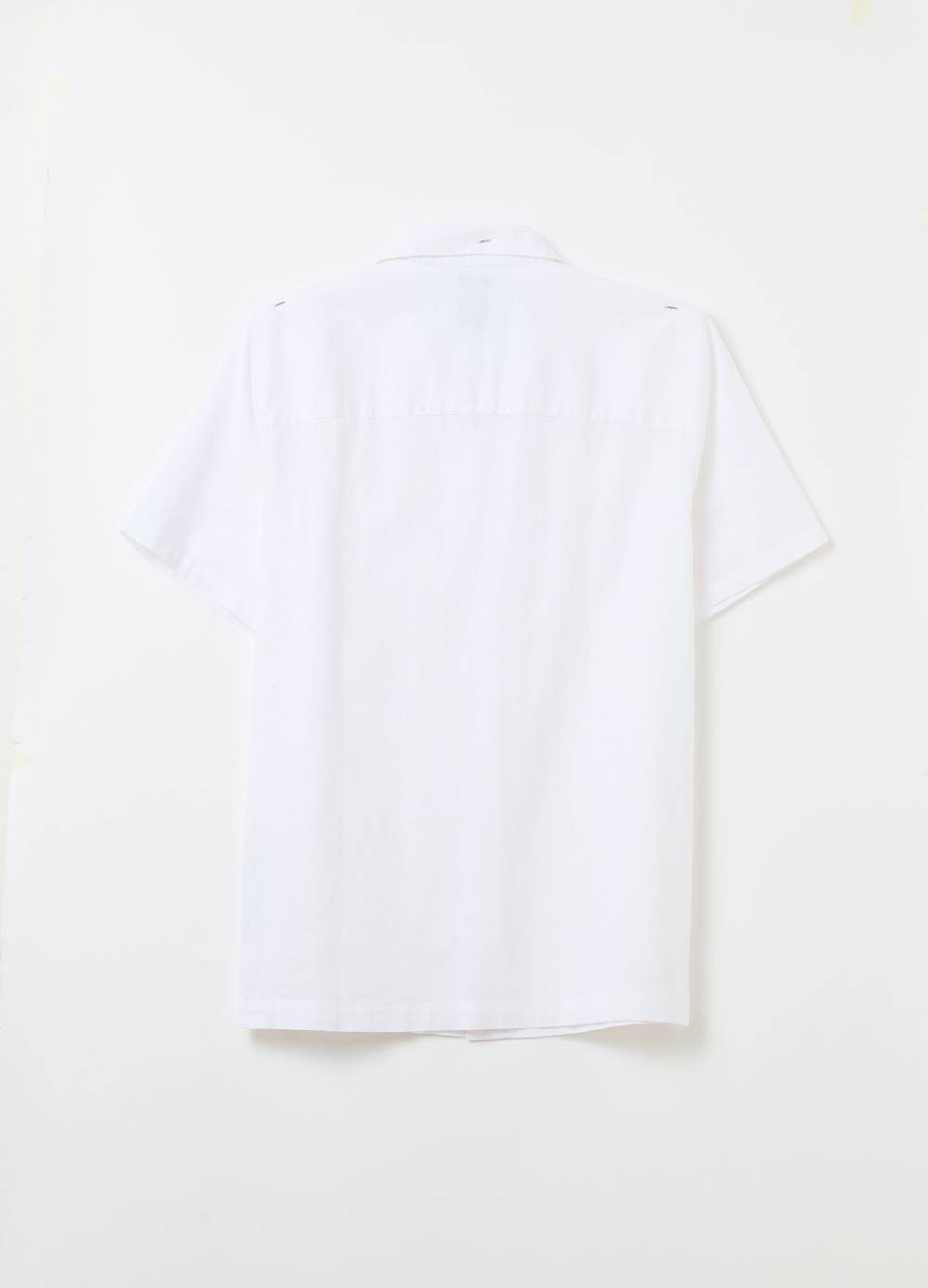 Ovs Camicia Con Tasca E Ricamo Logo