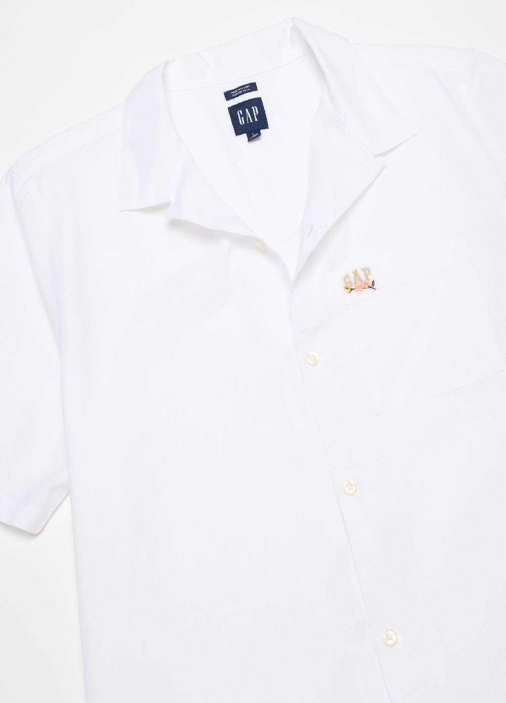Ovs Camicia Con Tasca E Ricamo Logo
