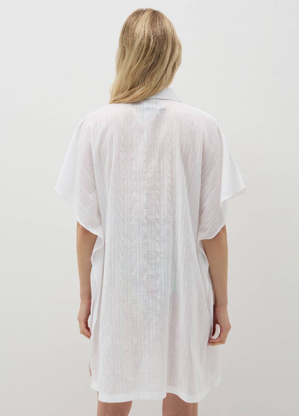 Ovs Camicia Copri Costume Con Trama A Righe