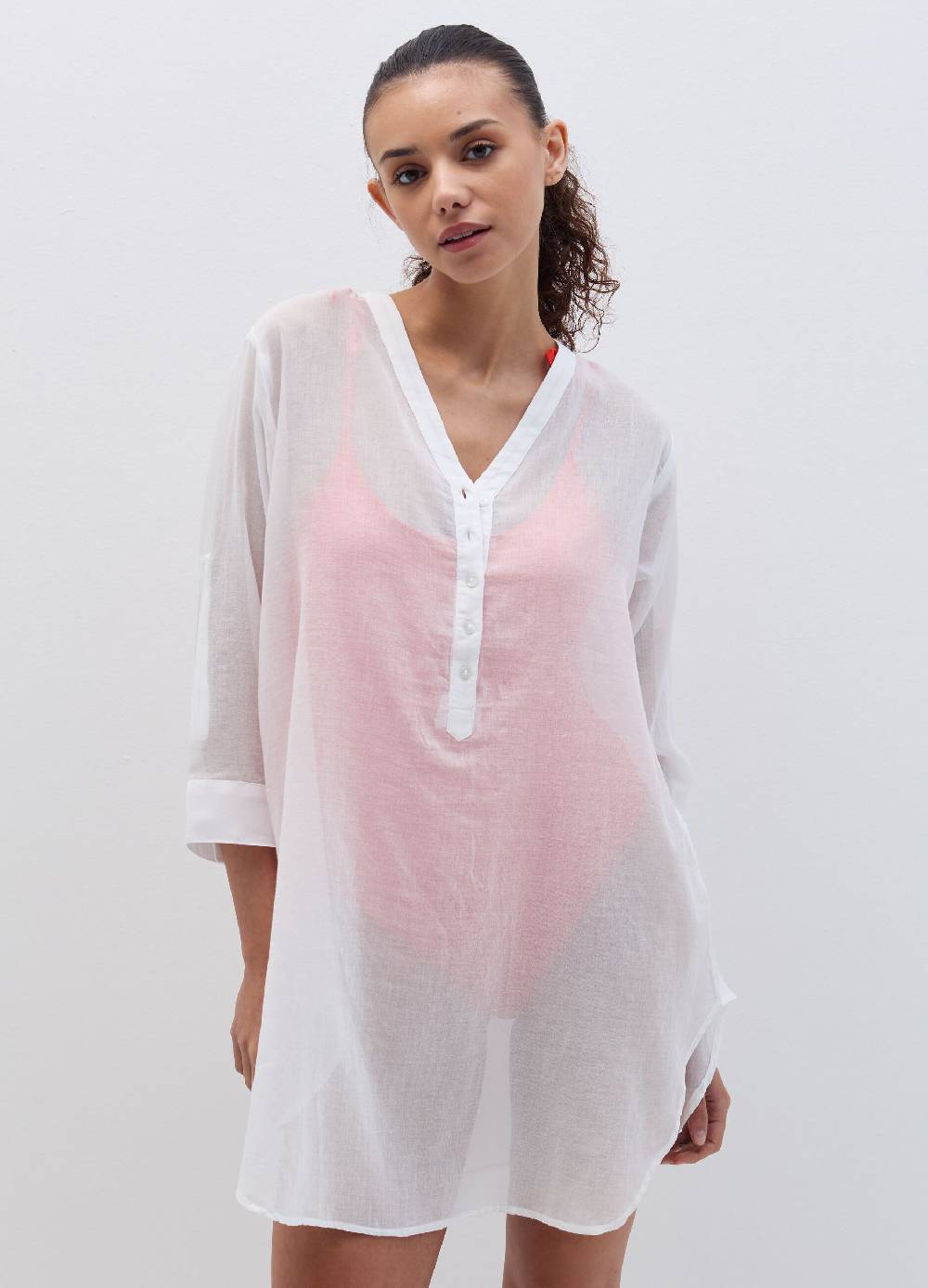 Ovs Camicia copri costume in cotone