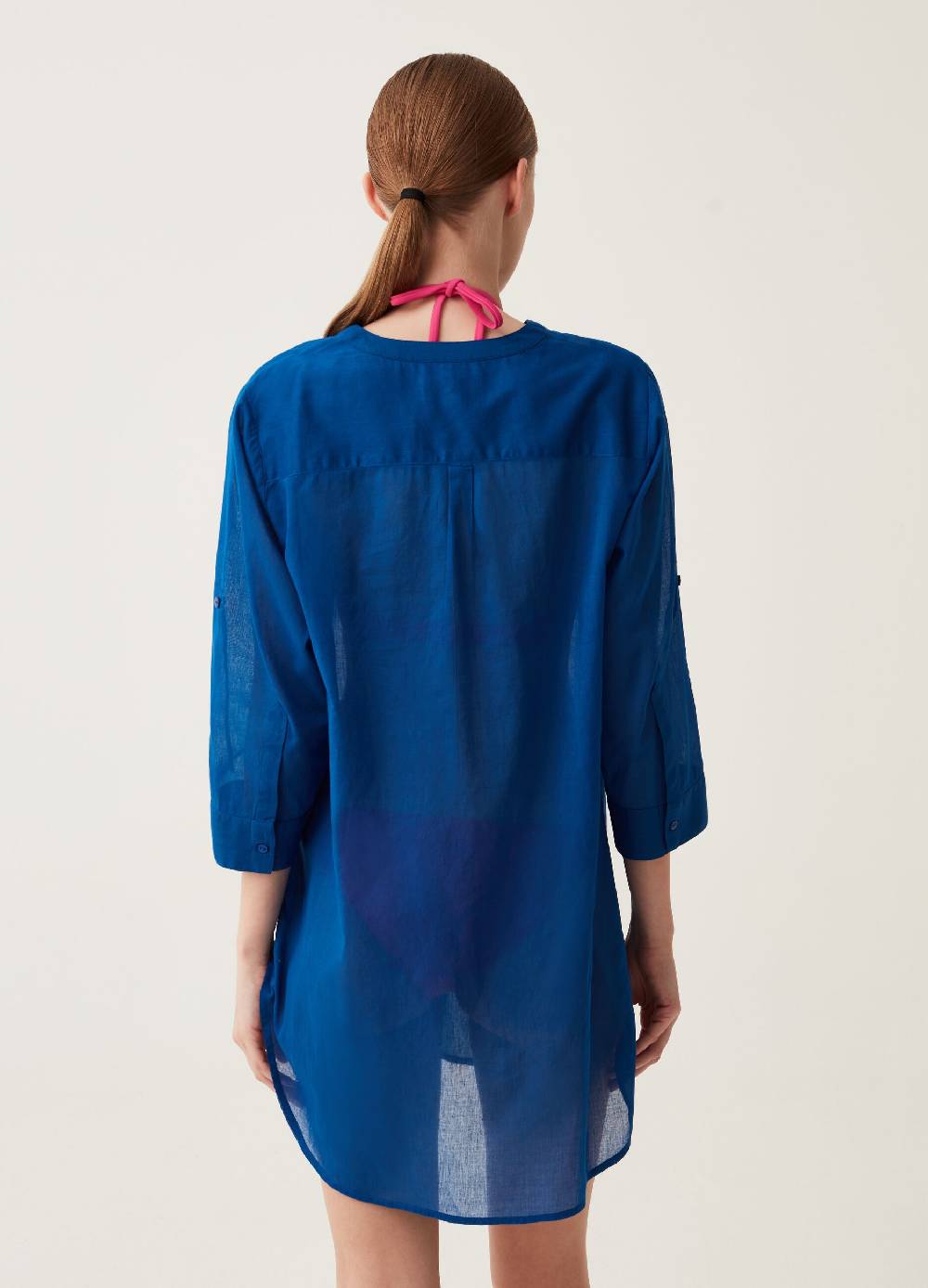 Ovs Camicia Copri Costume In Cotone