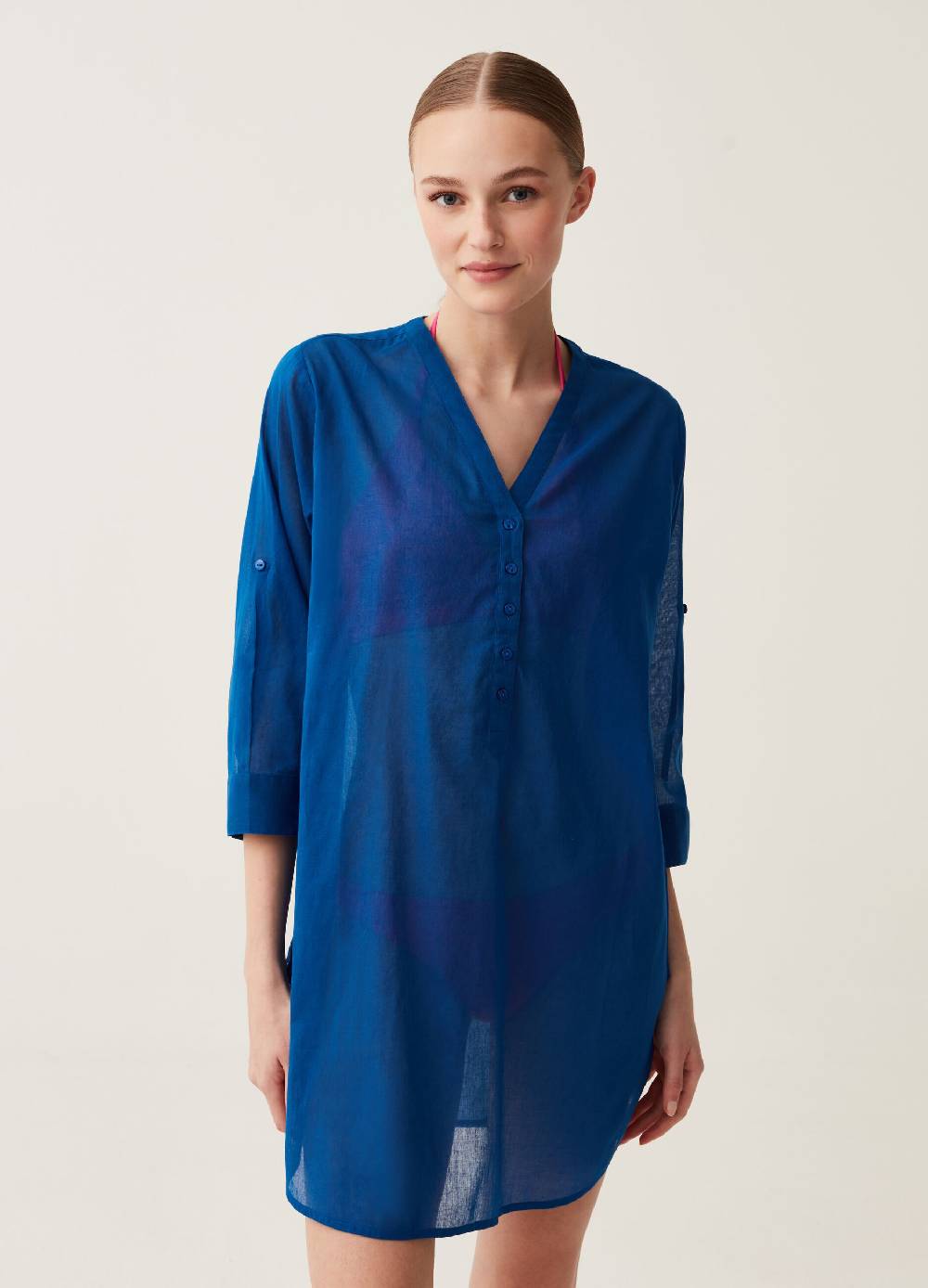 Ovs Camicia copri costume in cotone