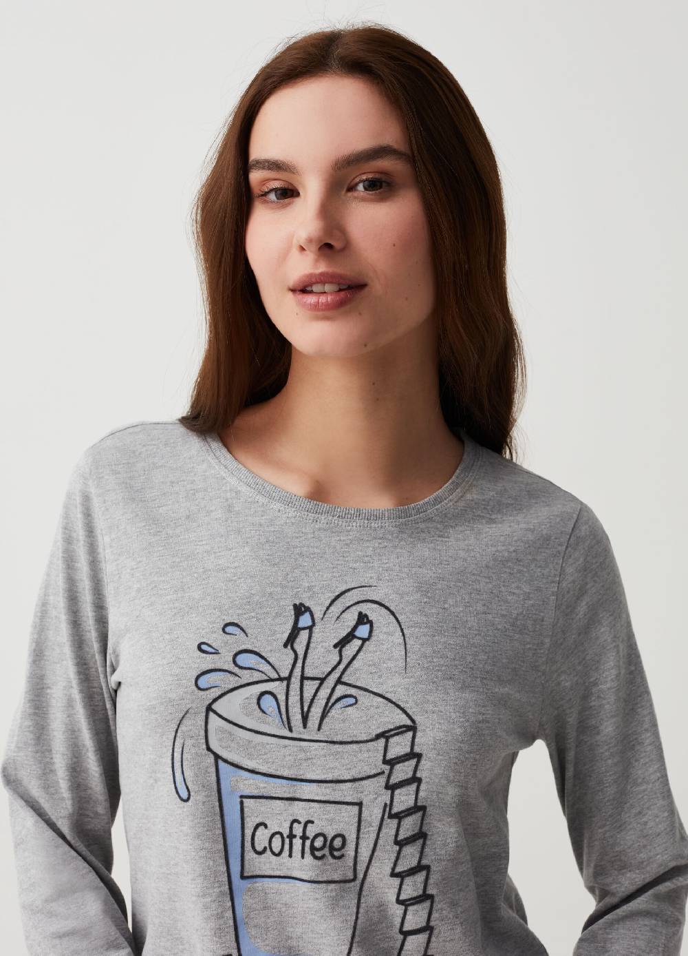 Ovs Camicia Da Notte Con Stampa