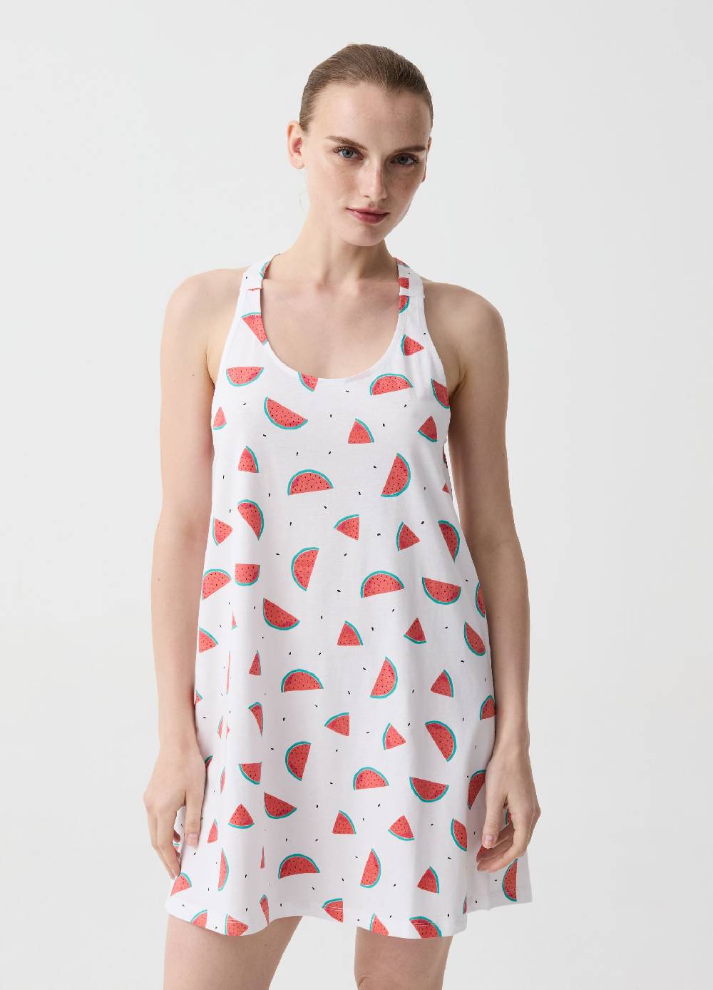 Ovs Camicia da notte con stampa anguria